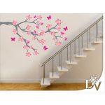 faltetoválás nappali színes dekoráció