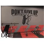 falmatrica motivációs edzőtermi dekorációs tetoválás