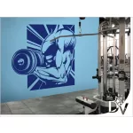 falmatrica fitness stúdió üzletdekor motivaciós