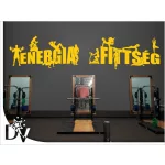 falmatrica fitness motivációs faldekoráció