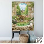 Vászonkép - Kertek (11428CV) / egyrészes