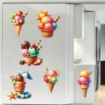 falmatrica matrica fagyis kehely dekoráció cukrászdába