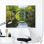 Vászonkép - Tavak és Vízesések (11747CV) / egyrészes