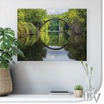 Vászonkép - Tavak és Vízesések (11747CV) / egyrészes