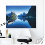 Vászonkép - Tavak és Vízesések (11794CV) / egyrészes