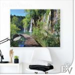 Vászonkép - Tavak és Vízesések (11845CV) / egyrészes