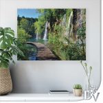 Vászonkép - Tavak és Vízesések (11845CV) / egyrészes