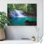 Vászonkép - Tavak és Vízesések (11893CV) / egyrészes