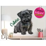 falmatrica kiskutya neves lakásdekoráció Affenpinscher