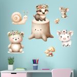 falmatrica kisállatos matrica dekoráció