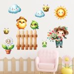 falmatrica gyerekszobába kispipi  kismadár dekoráció