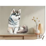 falmatrica kiskutya fekete husky kölyök kutyus gazdiknak