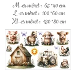 Vidéki farm állatok - Ajándék MEGA XXL méret