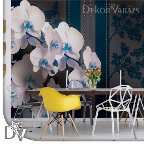 Fotótapéta - Luxus Virágos design Orchideákkal