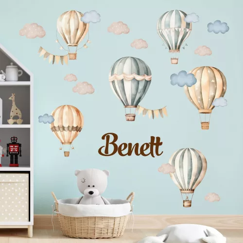 Légballon felhőkkel - Ajándék MEGA XXL méret