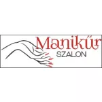 Manikűr feliratos falmatrica - 139A