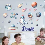 űrhajó bolygókkal - Ajándék MEGA XXL méret