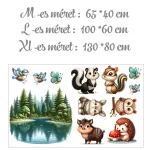 Kaland az erdőben dekoráció - Ajándék MEGA XXL méret