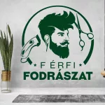 Férfi fodrászat falmatrica - 149A