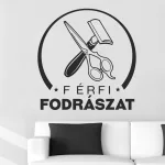 falmatrica fodrászszalon borbély faldekor