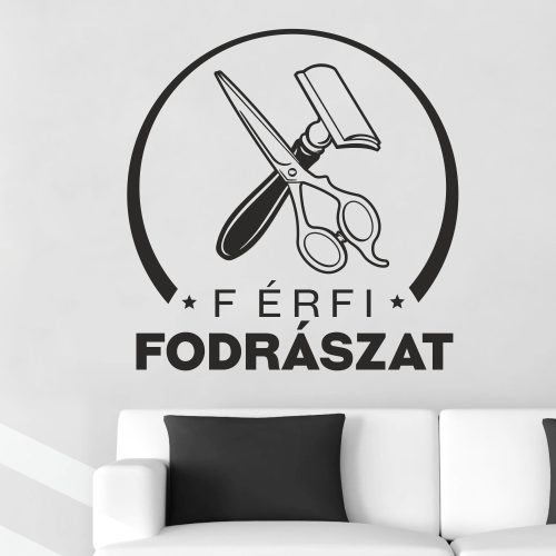 falmatrica fodrászszalon borbély faldekor