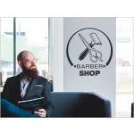 falmatrica barber shop kirakat dekor üzlethelységbe