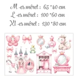 Hercegnő hintóval - Ajándék MEGA XXL méret