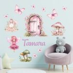 falmatrica öntapadó  tündérkés gombákkal pillangóval   névvel