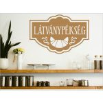 falmatrica üzleti pékségbe kirakatmatrica