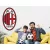 falmatrica csapat logo ac milan faldekoráció