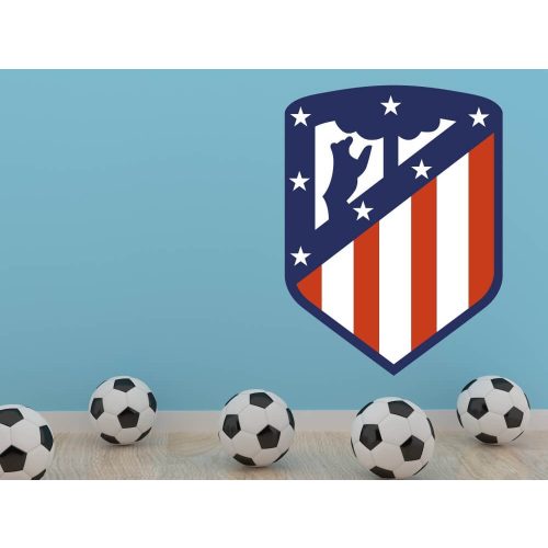 falmatrica csapat logó atletico madrid faldekoráció