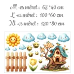 Madárház felhőkkel - Ajándék MEGA XXL méret