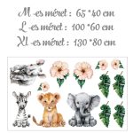 Dzsungel buli - falmatrica saját névvel