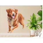 falmatrica kutya lakásdekoráció  vadkacsavadász retriever