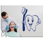 falmatrica fogbarát fogmosásra ösztönző dekoráció