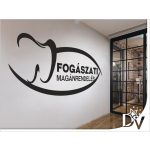 falmatrica fogászati váróterembe üzletdekoráció falra