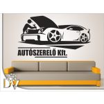 falmatrica járműszerelés egyedi feliratos dekorfólia
