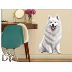 falmatrica kutya kutyus gazdiknak szamojéd samoyed