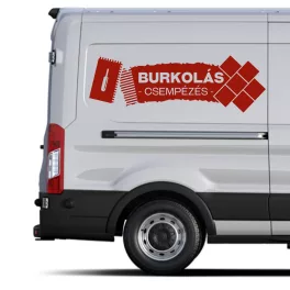 falmatrica burkoló egyedi szöveges autómatrica