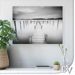 Vászonkép - Tavak és Vízesések (1984CV) / egyrészes