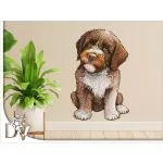 falmatrica kutya lakásdekoráció lagotto romagnolo