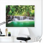 Vászonkép - Tavak és Vízesések (20007CV) / egyrészes