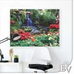 Vászonkép - Tavak és Vízesések (20012CV) / egyrészes