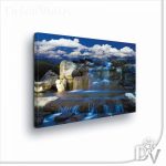 Vászonkép - Tavak és Vízesések (20014CV) / egyrészes