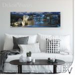 Vászonkép - Tavak és Vízesések (20014CV) / egyrészes