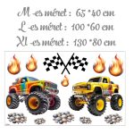 Falmatrica gyerekszobába saját névvel