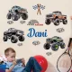 Monster truck verseny - Ajándék MEGA XXL méret