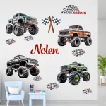 Monster truck verseny - Ajándék MEGA XXL méret