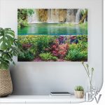 Vászonkép - Tavak és Vízesések (2326CV) / egyrészes
