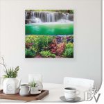Vászonkép - Tavak és Vízesések (2353CV) / egyrészes